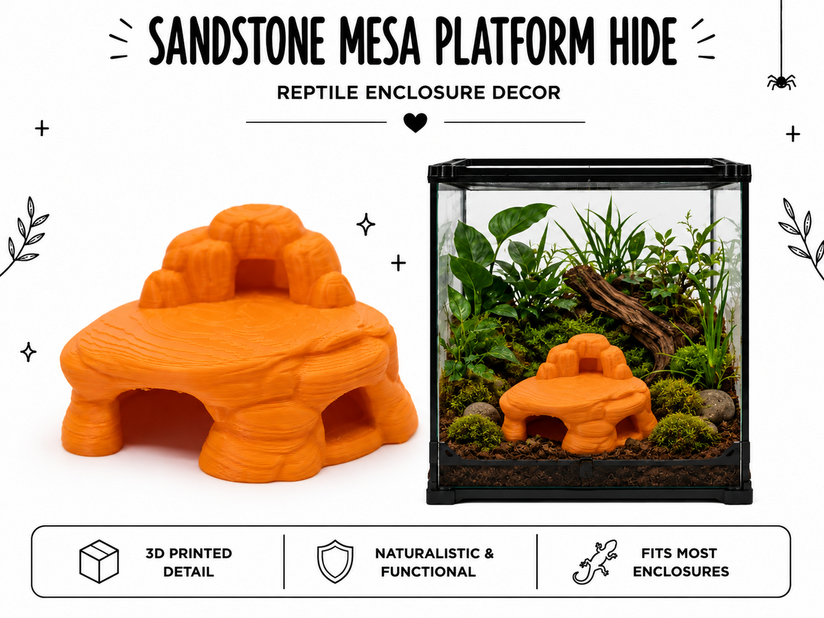 Sandstone Mesa Platform Hide – Low Profile