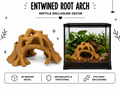 Entwined Root Arch Hide – Forest-Style Enclosure