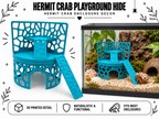 Hermit Crab Playground Hide with Ramp Platform