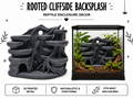 Rooted Cliffside backsplash, Multi-Level Den