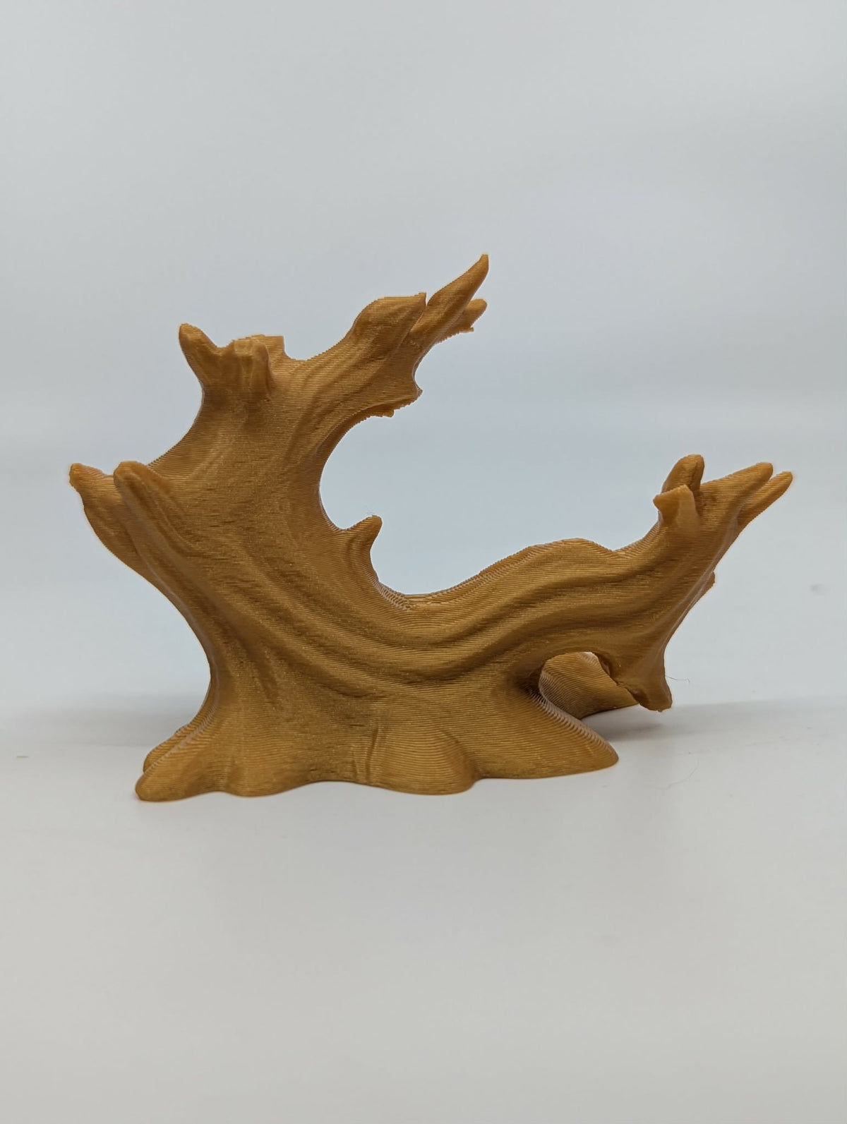 Sculpted Driftwood Root Climber - Natural Accent - Reptile Decor