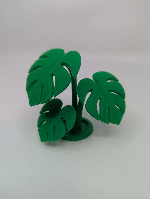 Monstera Leaf Cluster - Tropical Terrarium Plant - Reptile Decor