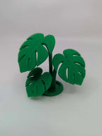 Monstera Leaf Cluster - Tropical Terrarium Plant - Reptile Decor