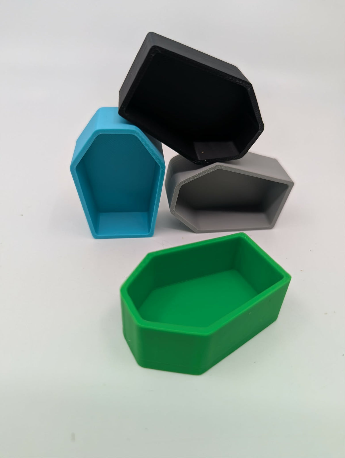 Coffin Wall Hide - Suction Cup & Magnet Mount - Terrarium Decor