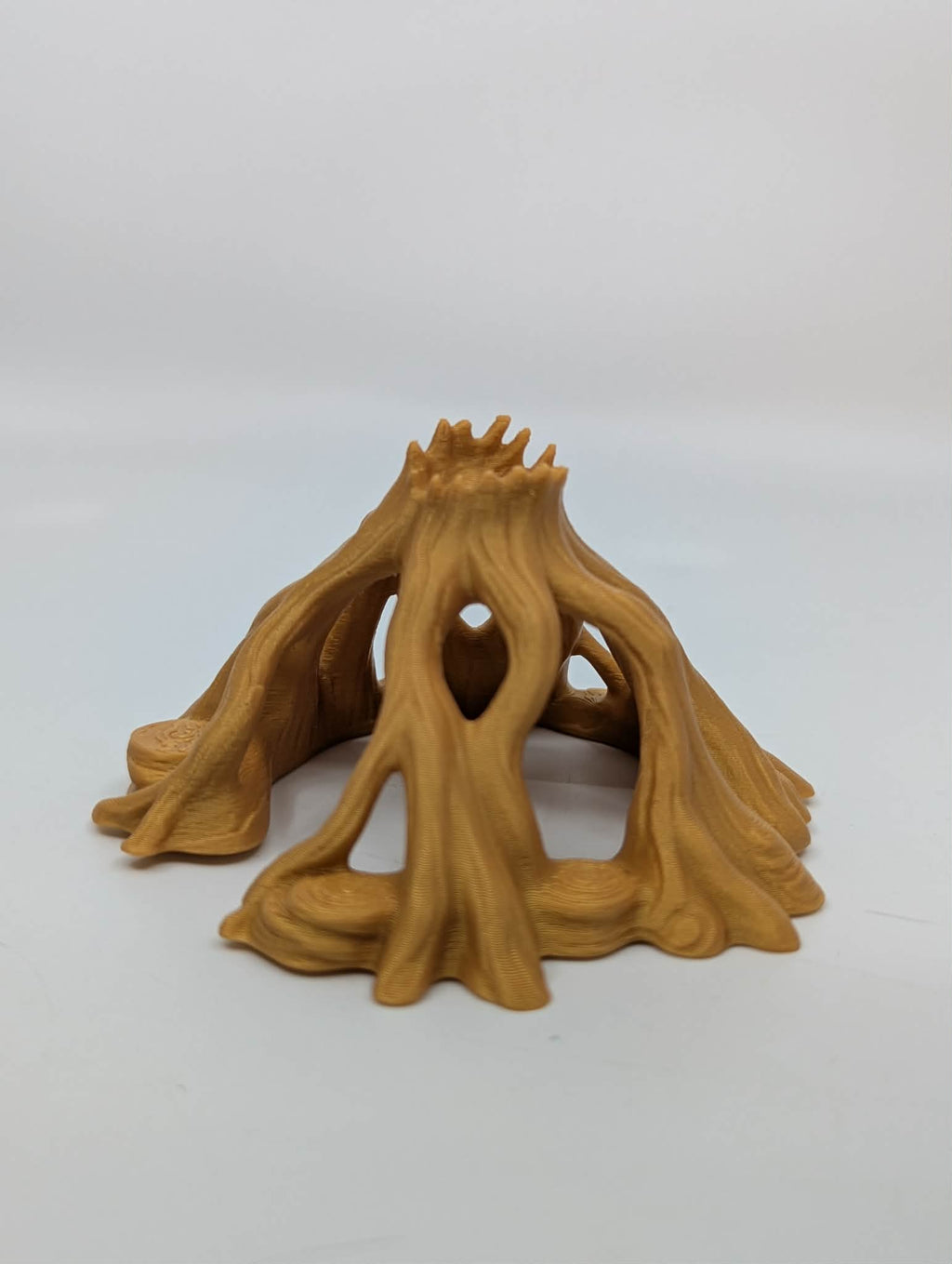 Ancient Root Arch Hide - Forest Canopy Shelter - Reptile Decor
