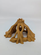 Ancient Root Arch Hide - Forest Canopy Shelter - Reptile Decor