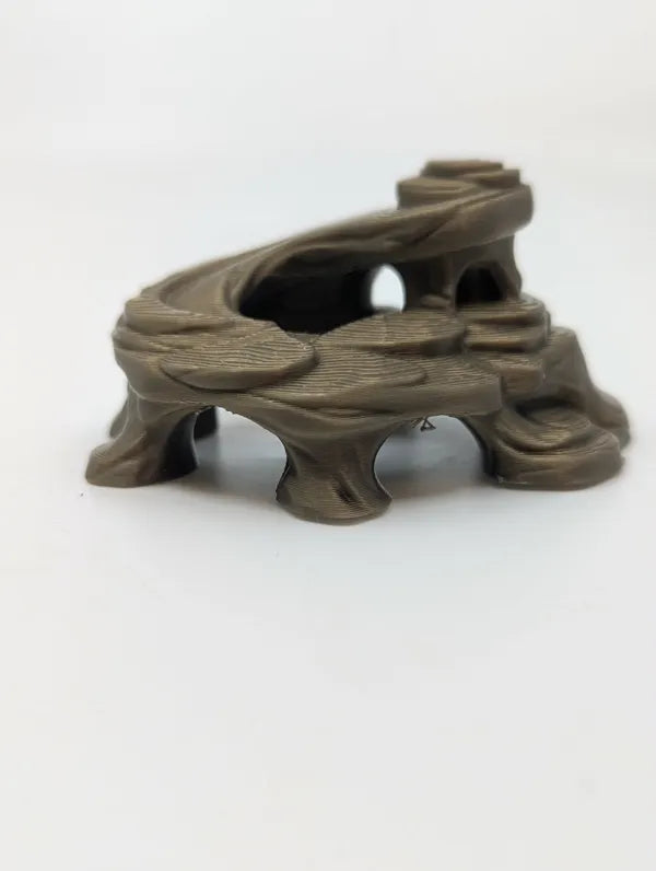 Layered Rock Terrain Reptile Hide - Multi-Level - Terrarium Decor