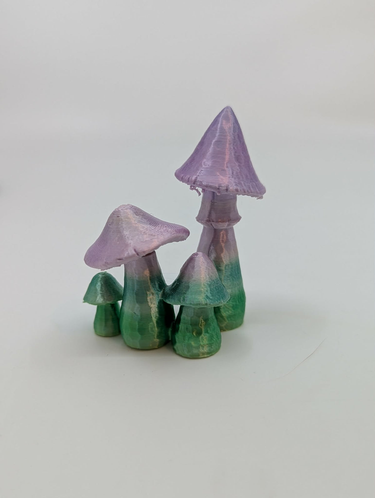 Woodland Mushroom Terrain Set - Forest Floor Decor - Terrarium Decor