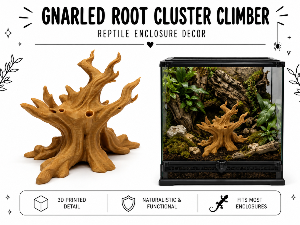 Gnarled Root Cluster Climber – Natural Structure