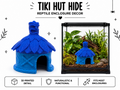 Tiki Hut Hide – Tropical Reptile & Amphibian Décor