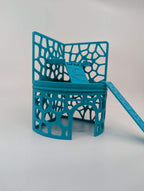 Hermit Crab Playground Hide with Ramp Platform - Terrarium Decor