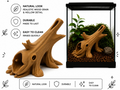 Hollow Log Reptile Hide – Natural Branch Shelter