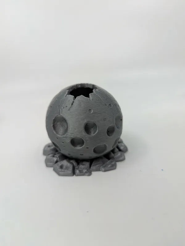 Crashed Moon Core Hide - Space-Themed Décor - Reptile Terrarium Decor