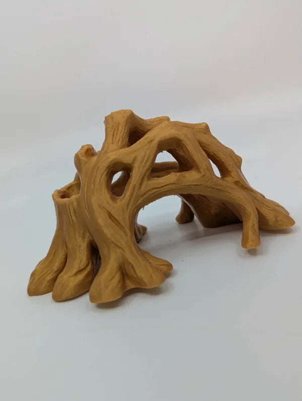 Entwined Root Arch Hide - Forest-Style Reptile Enclosure - Decor