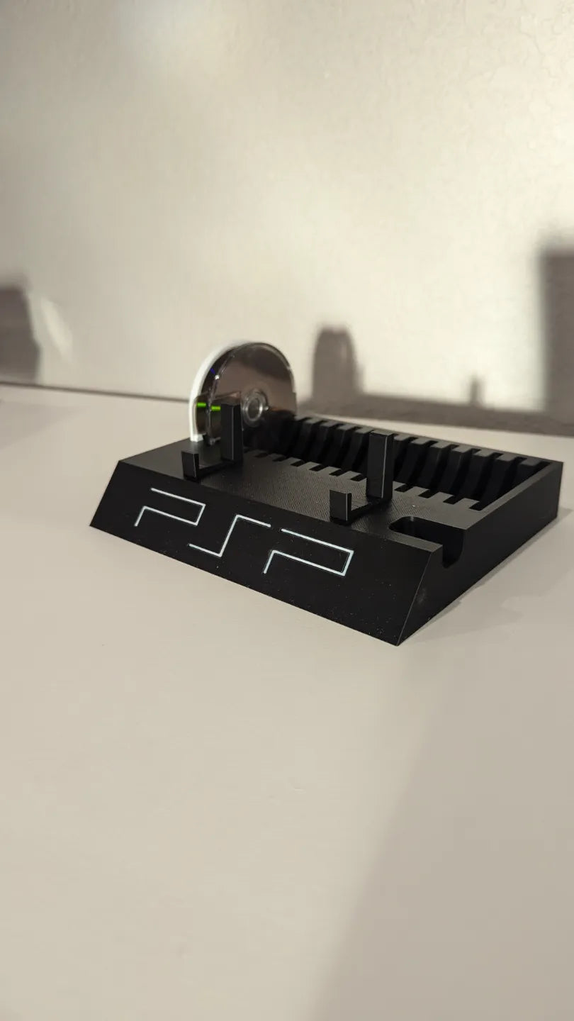 PSP display stand angle view