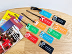 Custom luggage tag with name