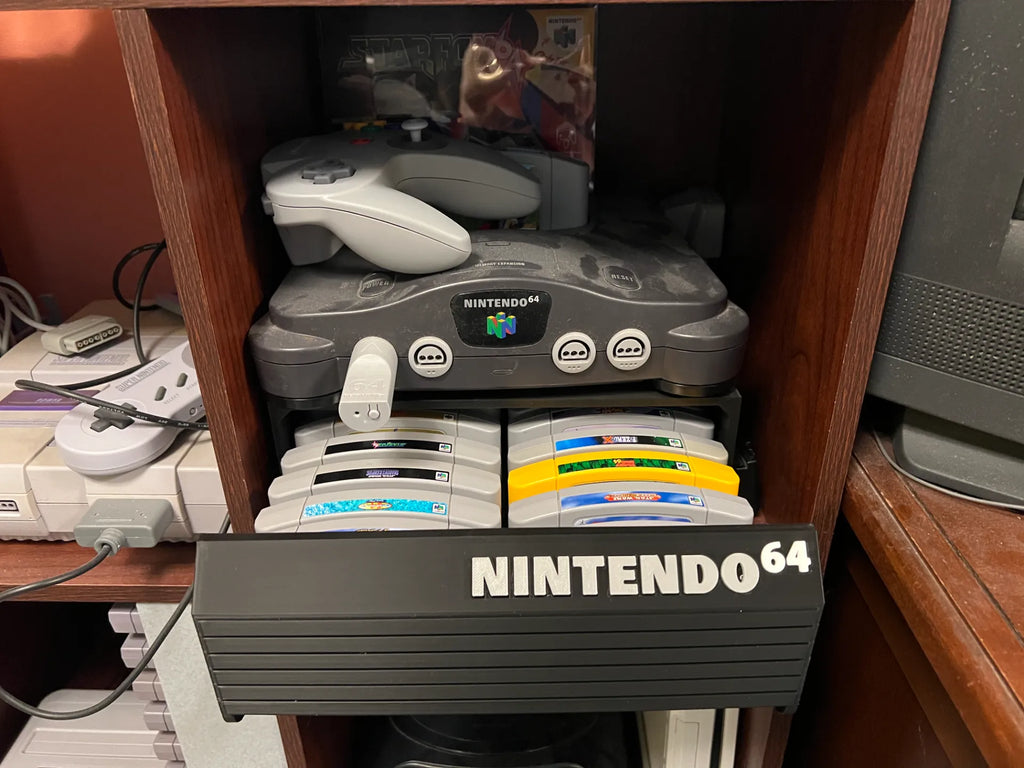 N64 storage case detail