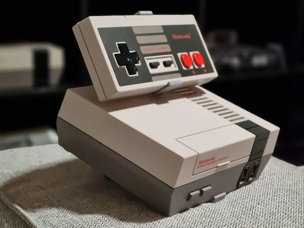 NES Classic Mini Display Stand angle