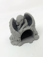 Angel Hide Cave - Gothic Critter Enclosure Decor - Reptile Hide