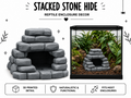 Stacked Stone Hide – Naturalistic Rock Formation