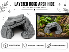 Layered Rock Arch Hide – Natural Stone Tunnel