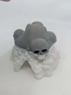 Skull Pile Hide Cave - Critter Enclosure Decor - Reptile Hide