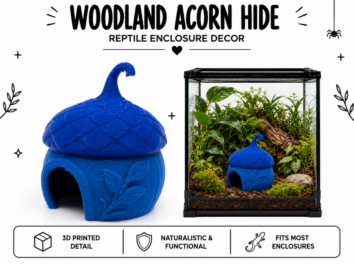Woodland Acorn Hide – Forest Cottage Decor
