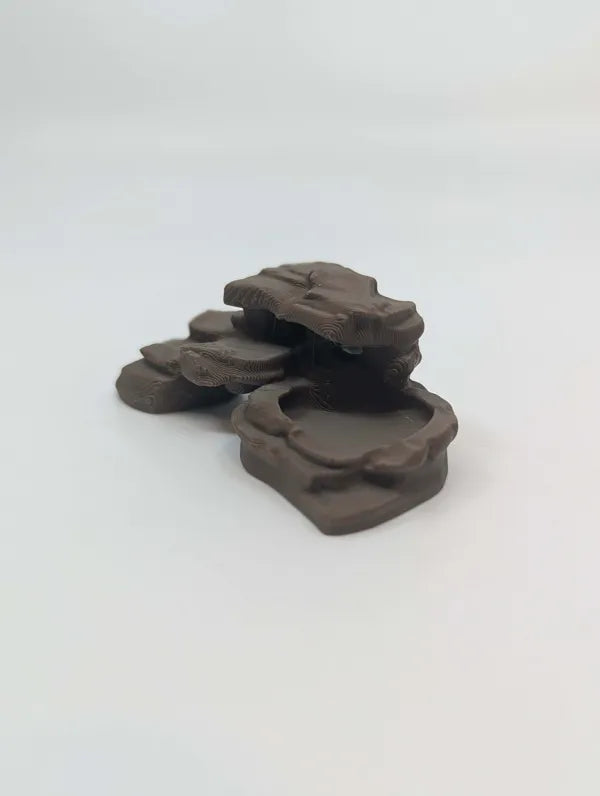 Tiered Rock Hide & Climbing Ledge - Reptile - Terrarium Decor