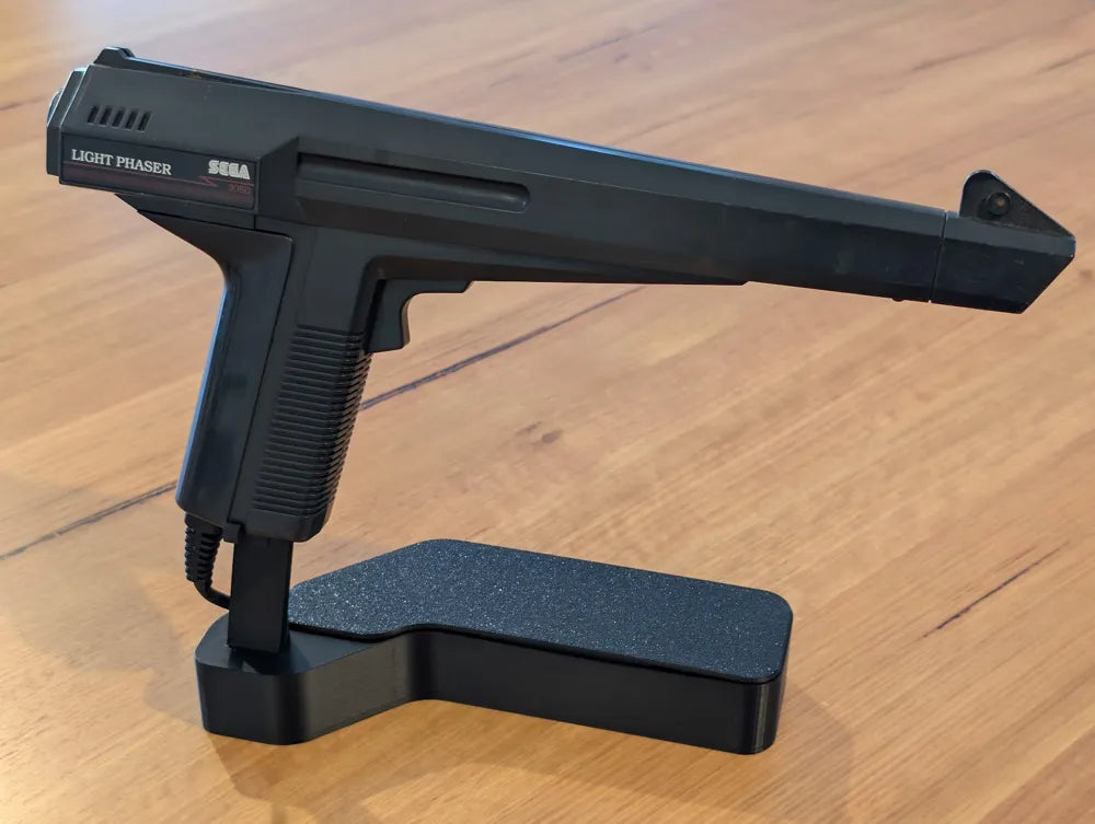 Sega Light Phaser 3050 Display Stand detail