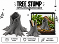 Tree Stump Holder Desk Organizer & Enclosure Decor