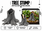 Tree Stump Holder Desk Organizer & Enclosure Decor