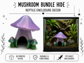 Mushroom bundle Hide – Enchanted Forest Shelter