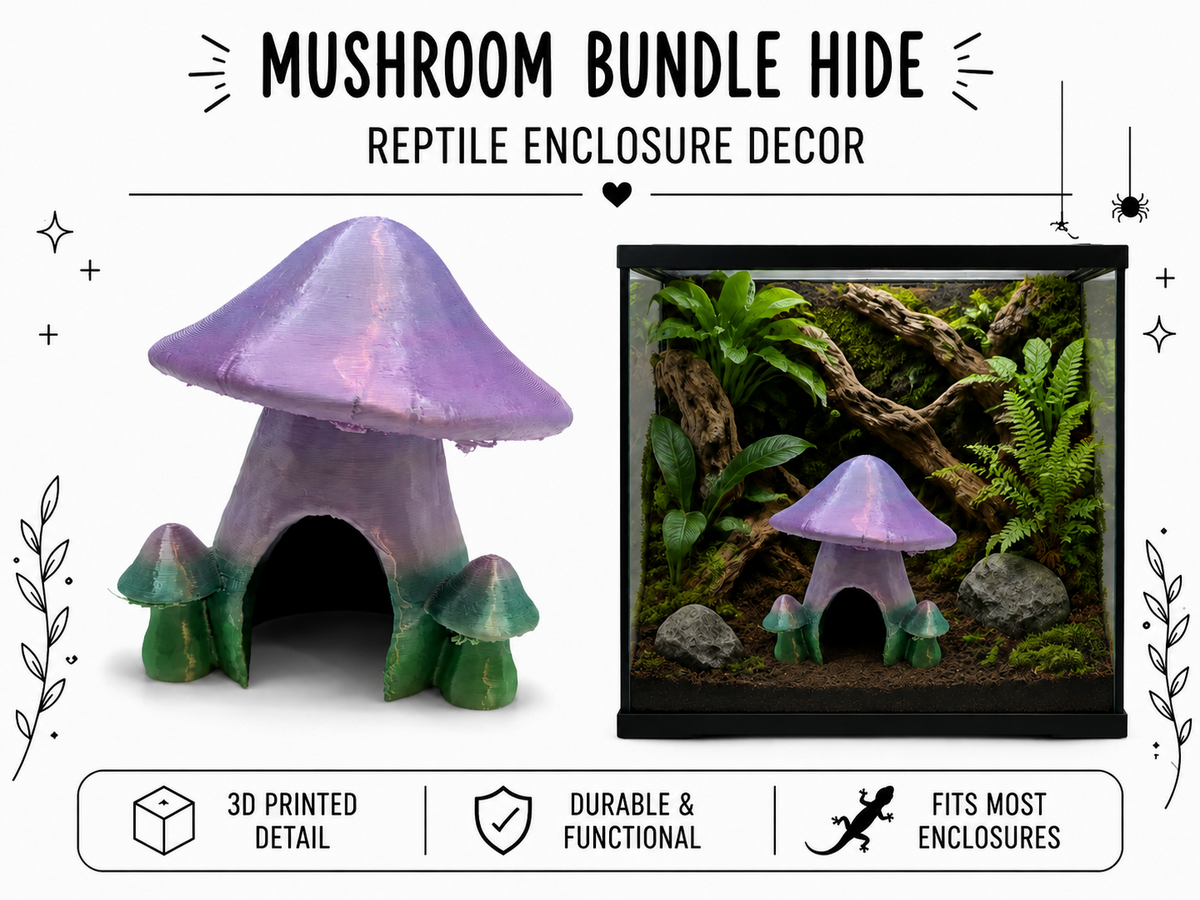 Mushroom bundle Hide – Enchanted Forest Shelter
