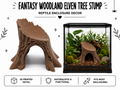 Fantasy Woodland Elven Tree Stump Hide