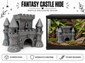 Fantasy Castle Hide for Reptile Enclosures