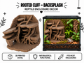 Rooted Cliff – Backsplash, Terrarium Background