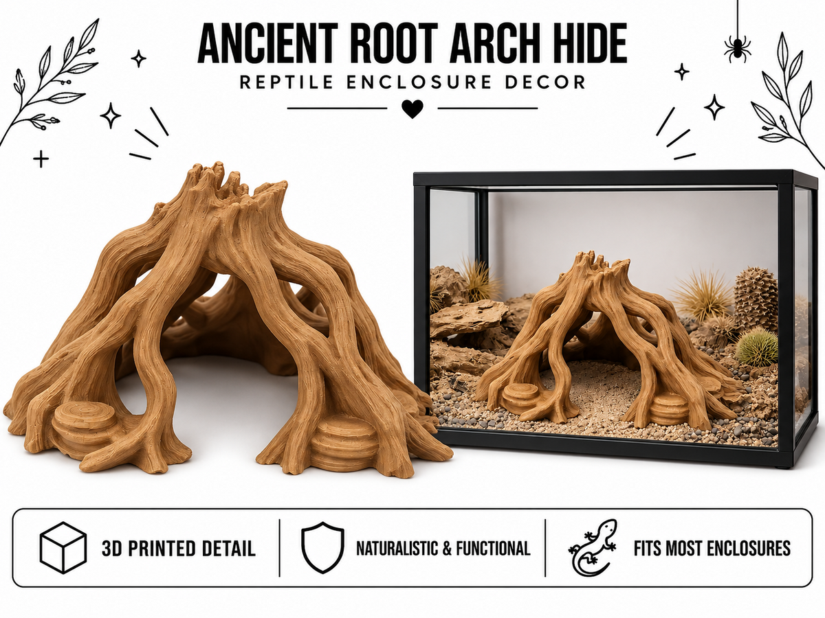 Ancient Root Arch Hide – Forest Canopy Shelter