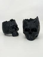 Bark Skull Hide & Planter - Woodland Reptile Terrarium Decor