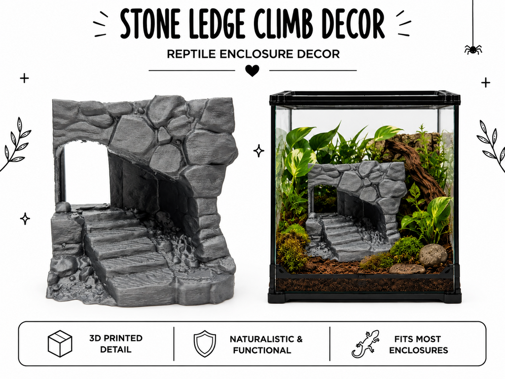 Stone Ledge climb decor – Natural Rock Shelf