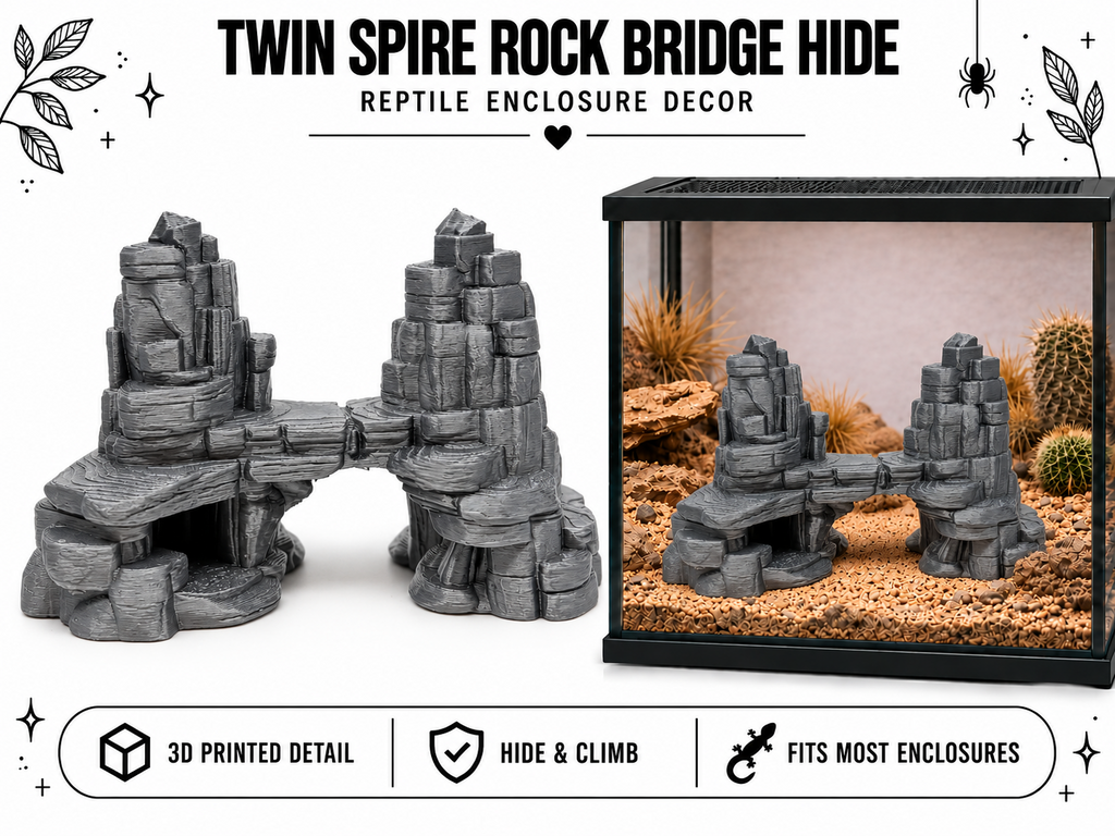 Twin Spire Rock Bridge Hide – Canyon Arch Habitat