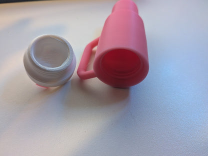 Mini Stanley Cup Tumbler Keychain Chapstick Lipstick Holder Stash - All colors