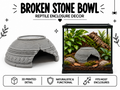 Broken Stone Bowl Hide / Dual-Purpose Décor
