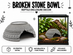 Broken Stone Bowl Hide / Dual-Purpose Décor