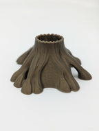 Tree Stump Planter Hide - Elevated Cave - Reptile Terrarium Decor
