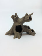 Hollow Tree Stump Hide - Multi-Entrance - Reptile Terrarium Decor