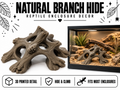 Natural Branch Hide |Natural Driftwood Style