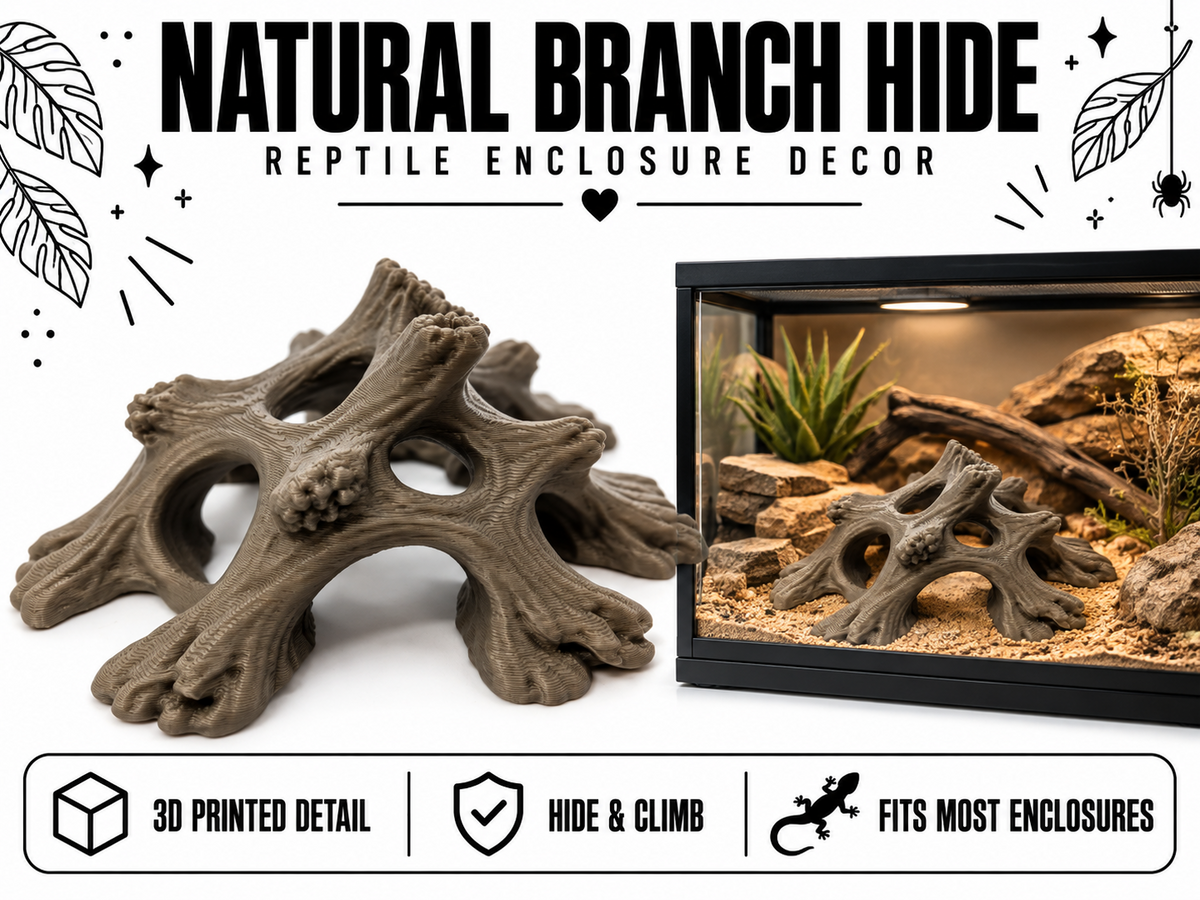 Natural Branch Hide |Natural Driftwood Style