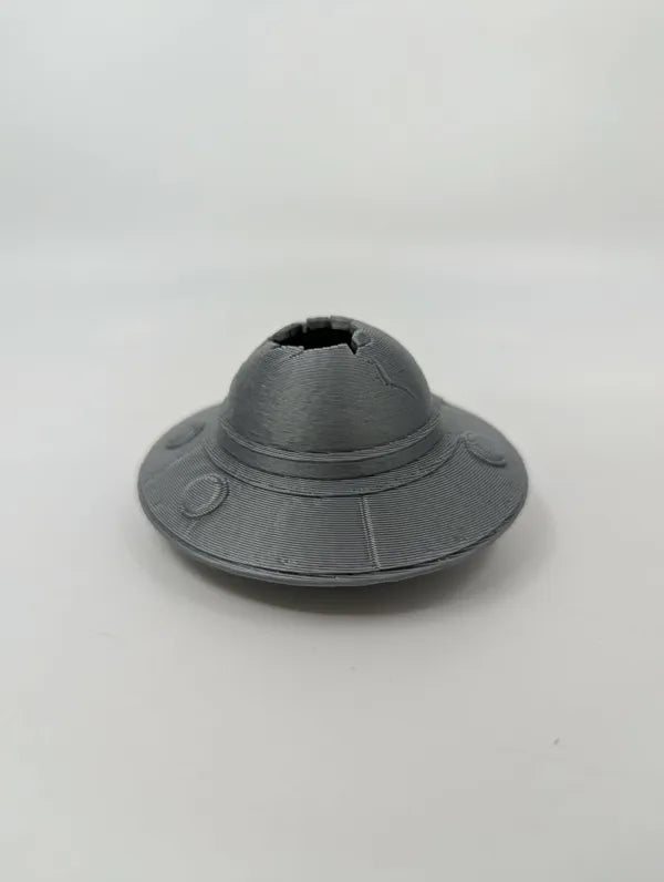 Crashed UFO Hide - Space-Themed Enclosure Décor - Reptile Decor