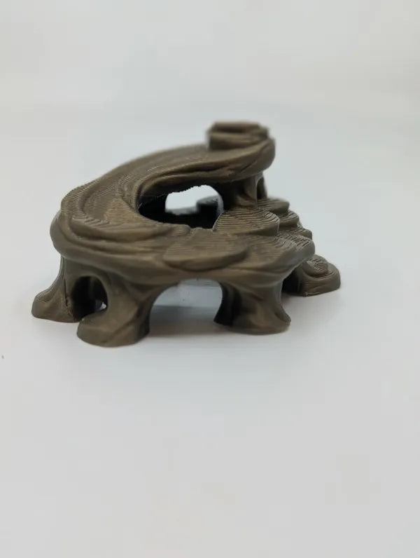 Layered Rock Terrain Reptile Hide - Multi-Level - Terrarium Decor