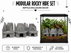 Modular Rocky Hide Set –Fantasy & Desert Enclosure